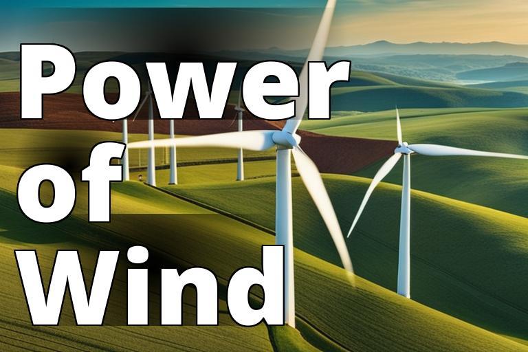 Unleashing Wind Power for Local Sustainability: A Step-by-Step Guide