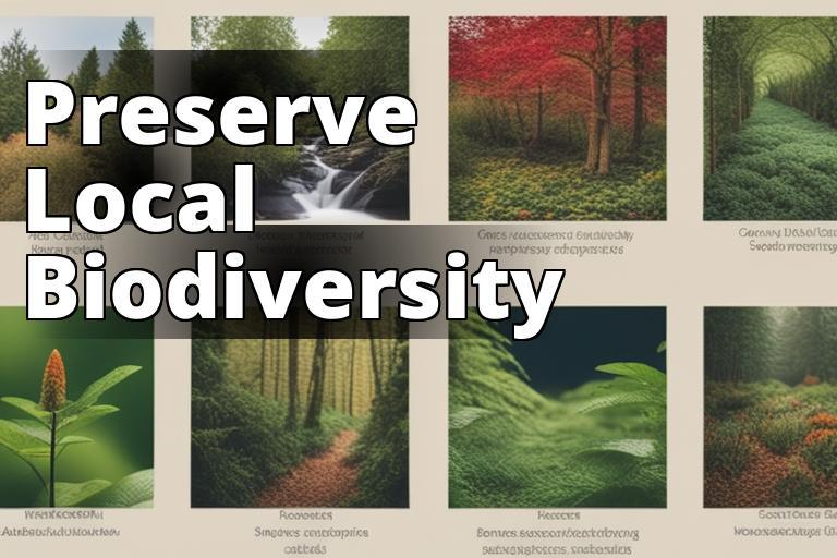 Local Biodiversity: Building Blocks for Sustainable Practices